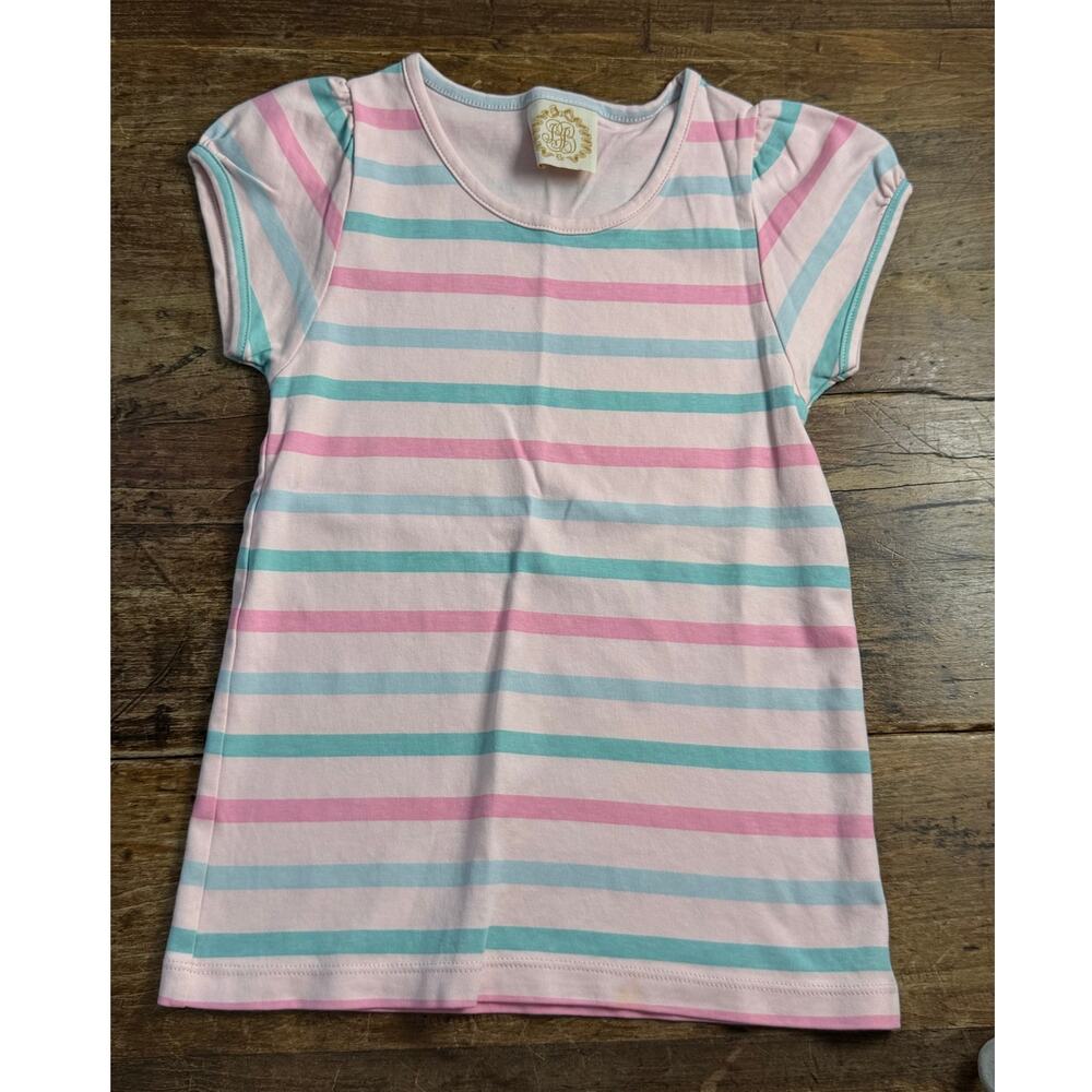 The Beaufort Bonnet Striped Pima Cotton Girl's shirt size 10